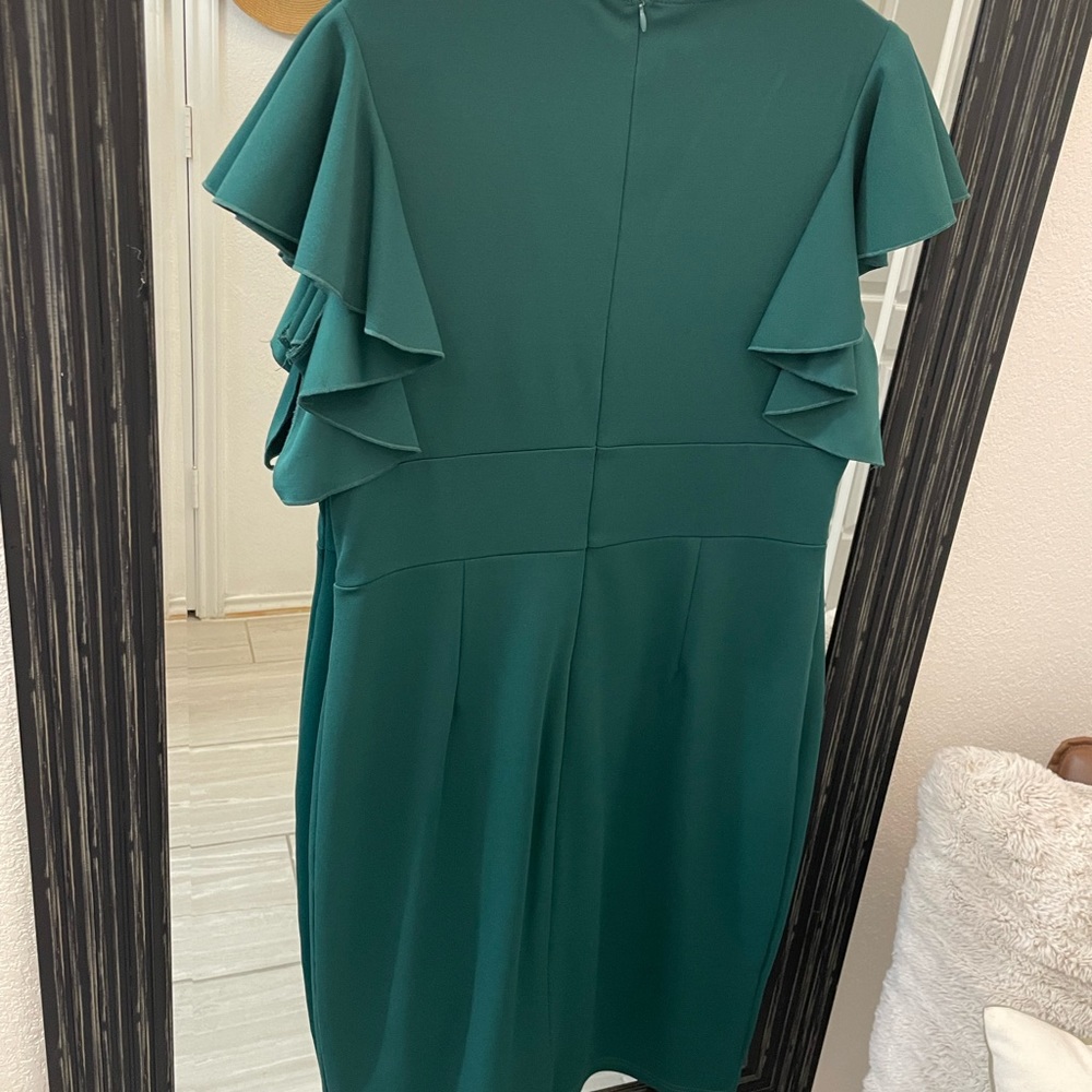 Formal green dress